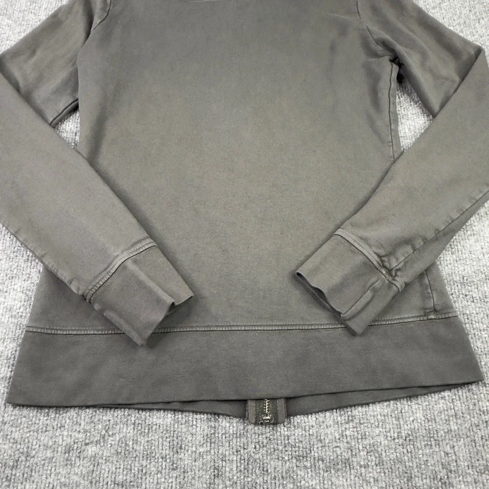 American Giant Hoodie Sweatshirt XS Gray Zip‎ Athleisure Normcore Grunge Workout - Picture 8 of 13